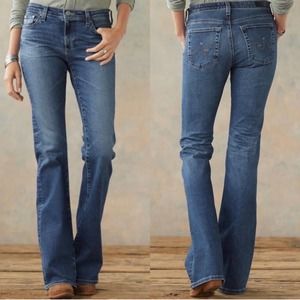 AG Adriano Goldschmied The Angel Bootcut Denim Jeans